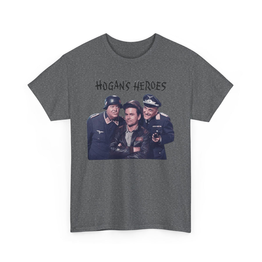 Vintage Hogan's Hero Unisex Heavy Cotton Tee Shirt, TV Show Fan Gift, Retro Military Comedy Apparel, Classic War Series TShirt, Soldier