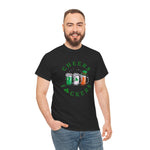 Cheers F*ckers St. Patrick's Day Tee, Unisex Cotton T-Shirt for Beer Lovers, Funny Irish Shirt, Pub Crawl Outfit, Gift for St. Paddy's Day