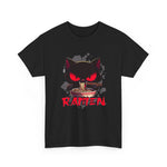 Cat Lover's Unisex Heavy Cotton Tee - Cute Ramen Shirt for Anime Fans, Streetwear, Gift for Her, Gift for Him, Casual Wear