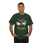 Grimm Unisex Tee, Classic Cotton Shirt, Fantasy Lover Gift, Minimalist Graphic Tee, Unisex Graphic Shirt, TV Show Fan Shirt,