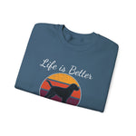 Dog Lover Sweatshirt - Life is Better with Dogs