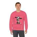 Funny Unisex Sweatshirt - 'I May Seem Calm But In My Head I've Punched You Three Times'