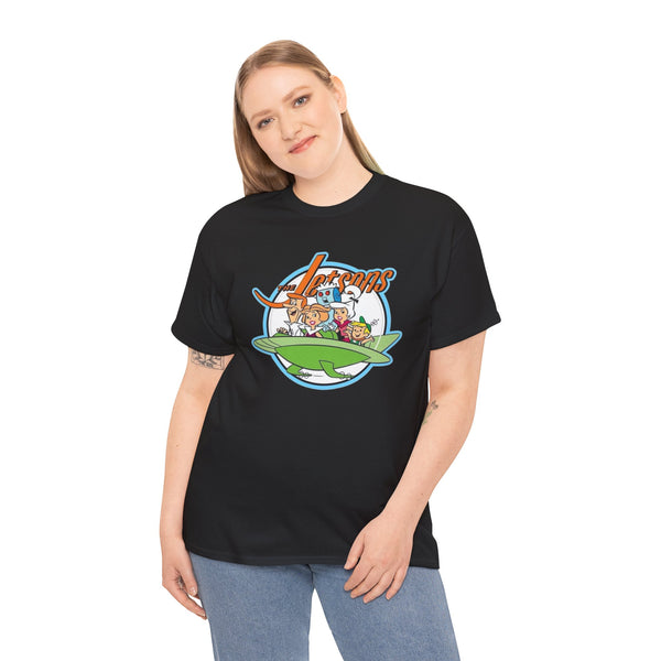 Retro Jetsons Tee, Cartoon T-Shirt, Vintage Shirt, Nostalgic Top, Classic Unisex Clothing