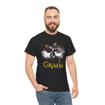 Grimm Unisex Tee, Classic Cotton Shirt, Fantasy Lover Gift, Minimalist Graphic Tee, Unisex Graphic Shirt, TV Show Fan Shirt,