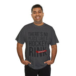 Hockey Rink T-Shirt, Unisex Tee, Great for Hockey Fans, Home Away from Home Design, Sportswear, Gift for Players