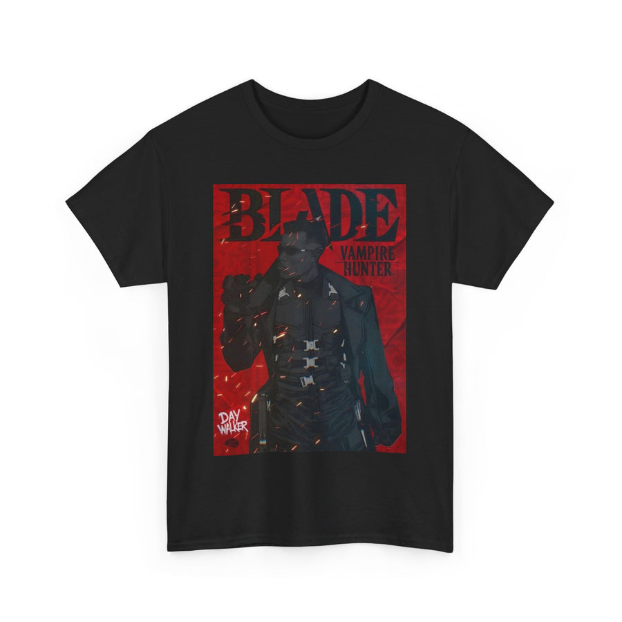 Blade the Day Walker Unisex Heavy Cotton Tee, Vampire T-Shirt, Goth Shirt, Halloween Costume, Supernatural Apparel