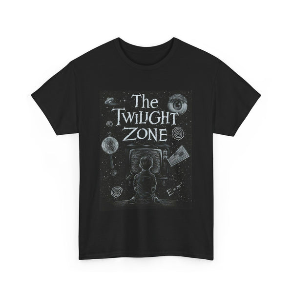 Twilight Zone Unisex T-Shirt, Graphic Tee, Retro Vintage Shirt, Horror Fan Gift, Dark Vibes Clothing, Sci-Fi Apparel