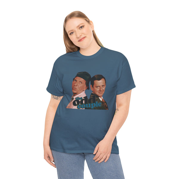 The Odd Couple 1970's Sitcom Unisex Heavy Cotton Tee