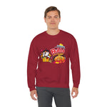 Buldak Ramen Carbonara Sweatshirt, Korean Spicy Noodle Lover Gift, Foodie Apparel, Unisex Crewneck Jumper, Ramen Noodle Fan Shirt