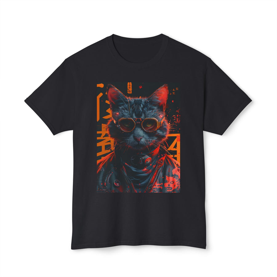 Cat T-shirt - Japanese Cat Design