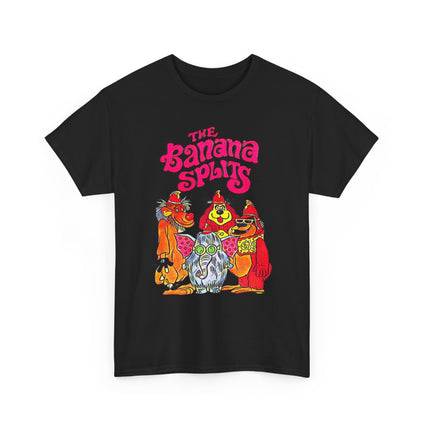The Banana Splits T-Shirt, Vintage Retro Tee, 70s Cartoon Graphic Shirt, Unisex Heavy Cotton Top, Funny Gift for TV Show Fans