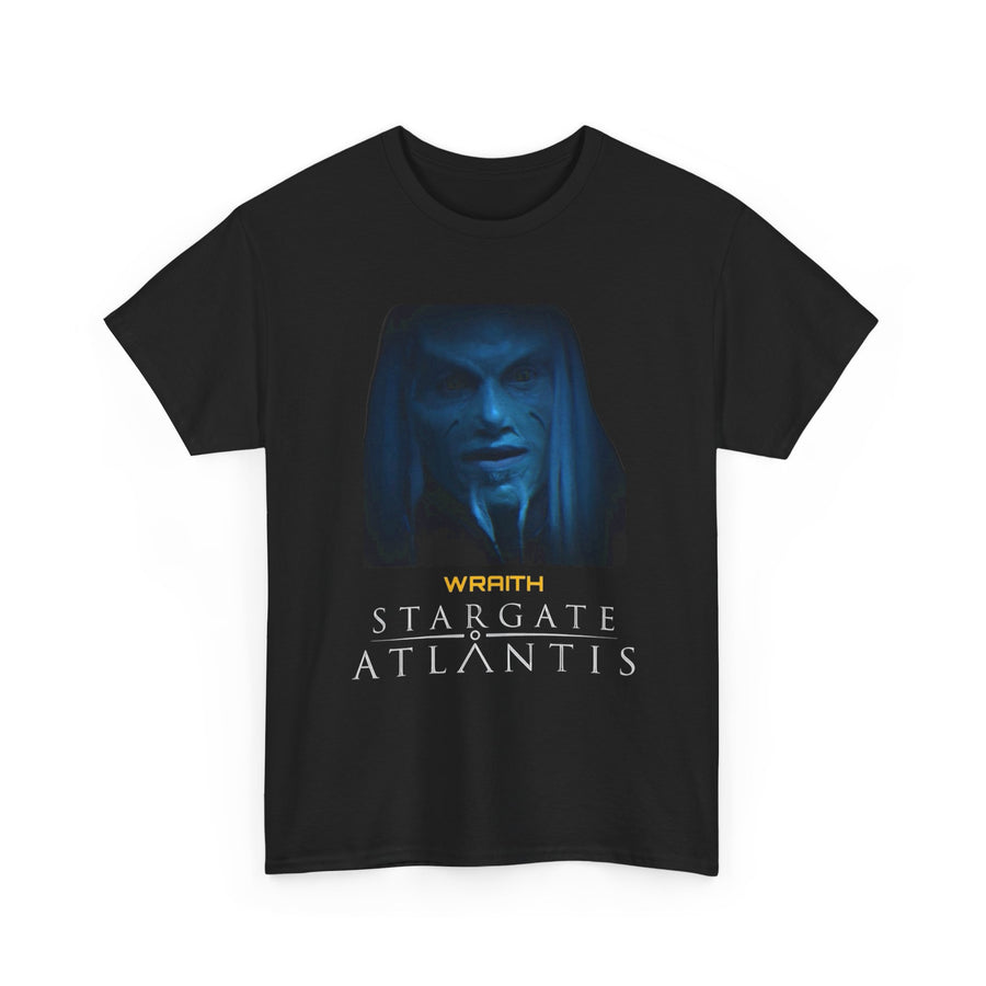 Stargate Atlantis Wraith Unisex Tee, Sci-Fi Fan Gift, Geeky Graphic T-Shirt, Science Fiction Apparel, Space TV Show Merchandise