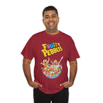 Fruit Pebbles Tee, Cereal Lovers Shirt, Breakfast Graphic T-Shirt, Foodie Gift, Unisex Cotton Top, Colorful Tee, Fun Tee for Brunch
