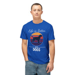 Dog Lover T-shirt - Life is Better with Dogs