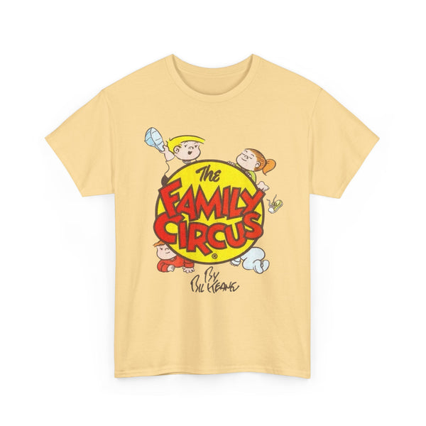 Family Circus Comic Strip T-Shirt, Unisex Tee, Funny Cartoon Shirt, Classic