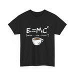 Coffee-Themed Unisex Heavy Cotton Tee - Perfect for Science Lovers - Gift for Friends, Casual Wear, Everyday Tee, Coffee Lovers, Geeky Gift
