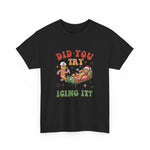 Gingerbread Cookies Unisex Tee, Funny Christmas and Hospital Humor Tshirt, Icing Humor Shirt, Holiday Cookie Lover Gift, Baking Tee