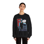 Cookie Monster Letter F for F*ck This Sh*t Sweatshirt, Funny Jumper, Novelty Sweater, Statement Pullover