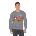 Buldak Ramen Carbonara Sweatshirt, Korean Spicy Noodle Lover Gift, Foodie Apparel, Unisex Crewneck Jumper, Ramen Noodle Fan Shirt