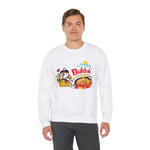 Buldak Ramen Carbonara Sweatshirt, Korean Spicy Noodle Lover Gift, Foodie Apparel, Unisex Crewneck Jumper, Ramen Noodle Fan Shirt