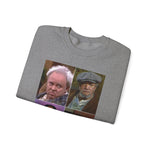 TV Icon Unisex Sweatshirt - Fred Sanford, George Jefferson, Ted Bundy, Archie Bunker Design