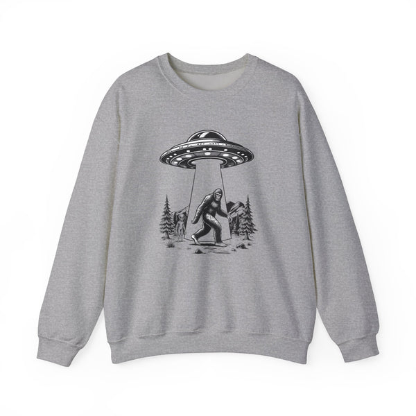 Bigfoot and Alien Sweatshirt