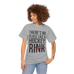 Hockey Rink T-Shirt, Unisex Tee, Great for Hockey Fans, Home Away from Home Design, Sportswear, Gift for Players