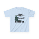 Kids Tee, Funny Godzilla Ate My Homework Design, Monster Lover Gift, Back to School Shirt, Children's Clothing, Youth T-Shirt for Boys and