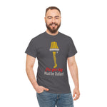 A Christmas Story Leg Lamp Tee | Must Be Italian! Graphic T-Shirt