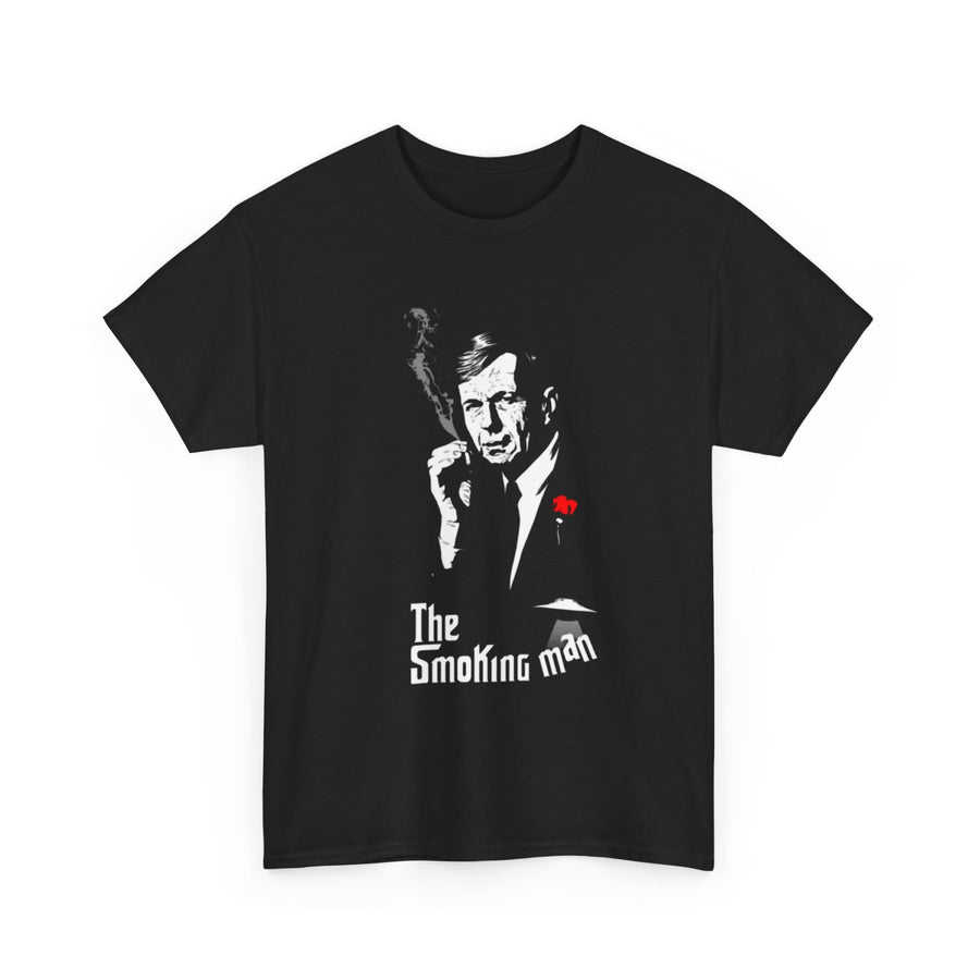 X-Files Smoking Man Tee, Unisex Shirt, Mulder and Scully Fan Gift, Sci-Fi TV Merch, Conspiracy Theory Top