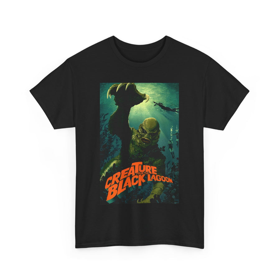 Creature from the Black Lagoon Tee, Retro Horror Movie Shirt, Classic Monster Graphic Top, Vintage Film Lover Gift, Halloween Apparel