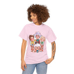 Golden Girls Cartoon Art T-Shirt, Tee, Shirt, Unisex Gift, TV Show Fan Apparel